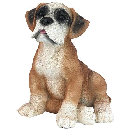 Design Toscano Boxer Puppy Dog Statue CF328